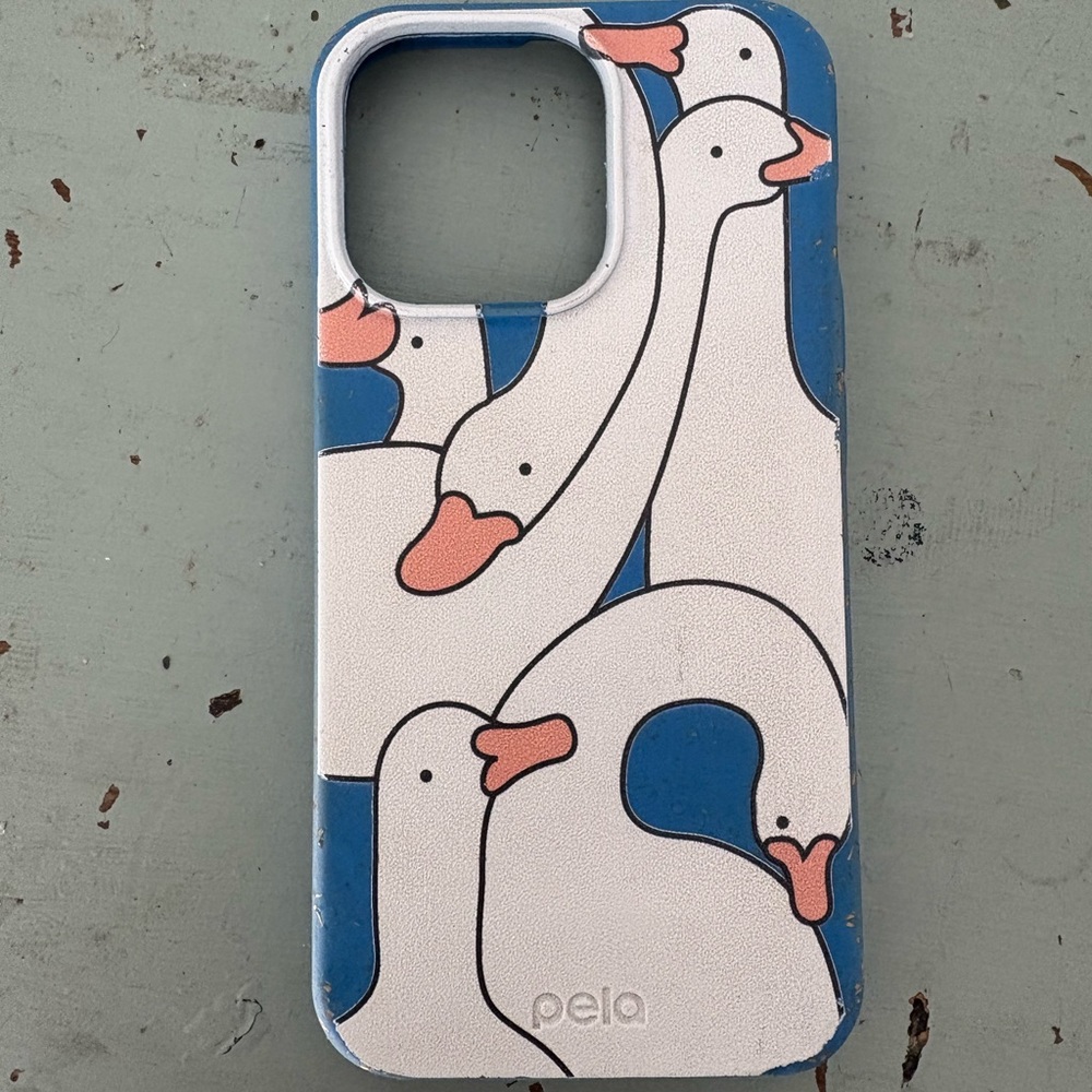 Pela Electric Blue Silly Goose Case IPhone 13Pro Case
